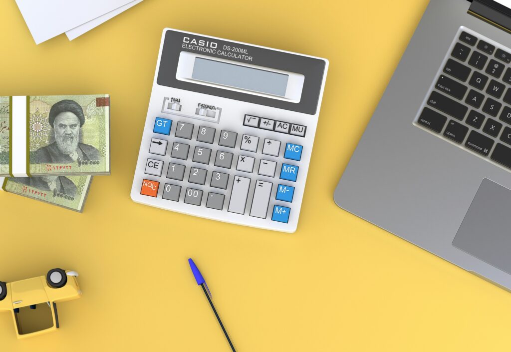 ChatGPT for freelance pricing calculator on laptop screen