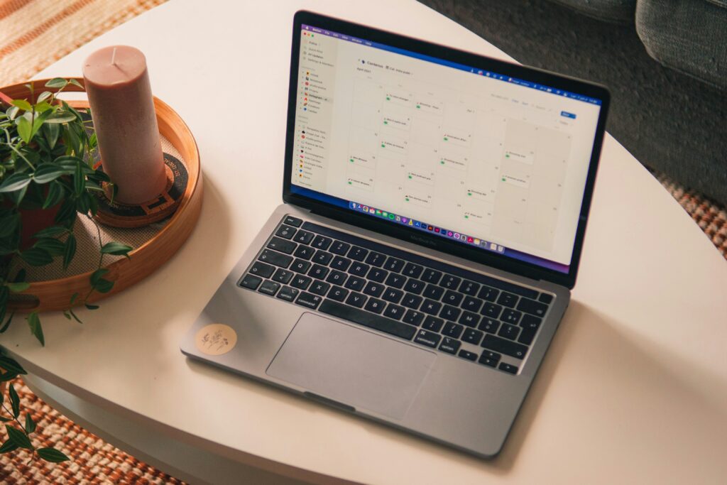 automate freelance tasks with AI tools on laptop